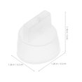 thumbnail image 3 of SHISUYAN 2 Pcs Boutons de Cuisinière Remplacement Capuchon Silicone Pièces de Protection Rotatif Capuchon Électrique, 3 of 9