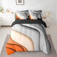 thumbnail image 2 of YST 7-Piece Aesthetic Wave Bed in a Bag, Twin, 2 of 4