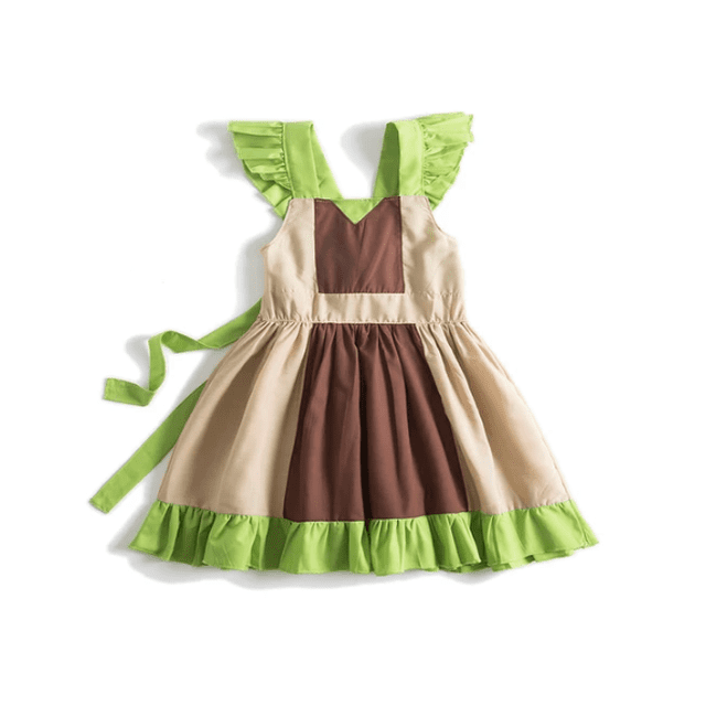 Yoda Robe Boutique Costume Fille Jedi 5a-6a