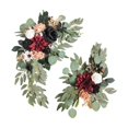 thumbnail image 1 of Abbracc 2 Pieces Artificial Wreath Artificial Floral Swag Simulation Garland Flower Swag A, 1 of 9