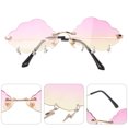 thumbnail image 3 of MasteelfCA Lunettes de Mode en Forme de Nuage Lunettes de Soleil Sans Monture Accessoire Photo, 3 of 8