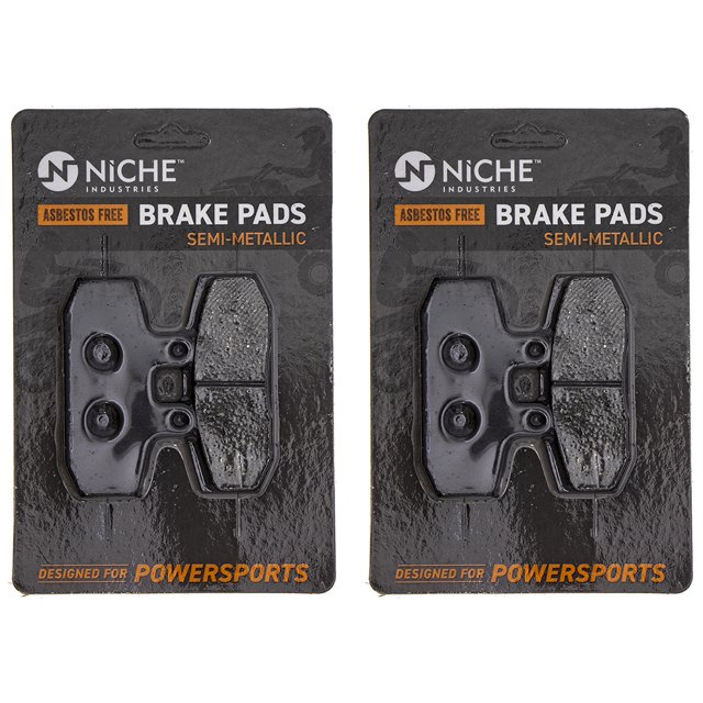 Niche Brake Pads for Aprilia Mana 850 AP8133798 Rear Semi-Metallic 2 Pack 519-KPA2451D