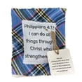 thumbnail image 1 of Handmade Pocket Prayer Quilt with Cross Inside, Individually Sewn Mini Scripture Quilt with Poem, Comfort Gift for Friends and Family, 1 of 6