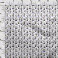 thumbnail image 3 of oneOone Rayon White Fabric Circus Sewing Material Print Fabric By The Yard 56 Inch Wide-aE, 3 of 5