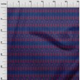 thumbnail image 2 of oneOone Cotton Silk Fabric Geometric Ikat Print Fabric By Yard 42 Inch Wide, 2 of 4