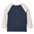 thumbnail image 2 of George Toddler Boys' Long-Sleeve Raglan T-Shirt, 2 of 2