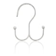 thumbnail image 4 of Mainstays Wire Shower Curtain Hooks or Rings, Double Sided, Brushed Nickel, Set of 12, 4 of 6