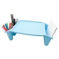 thumbnail image 3 of Storex Portable Plastic Lap Desk, Lightweight Tray for Children, Blue, 3 of 5
