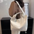 thumbnail image 4 of MesaSe Sac Hobo Chic pour Femmes Grande Capacité Sangle Ajustable Sac Polyvalent (Blanc), 4 of 5