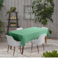 thumbnail image 2 of Vargottam Indoor/OutdoorTablecloth58 x 58" InchSquareTablecloth Waterproof PatioTableCloths, Spring/SummerTableCoversfor Backyard CircularTable/BBQs/Picnic -Aquamarine Green, 2 of 6