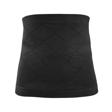 Unique Bargains Men's Slim Belt Waist Shaper Tummy Control Belt Body Shaper Girdle Waist Trimmer L Black