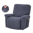 thumbnail image 1 of CHOK Stretch Recliner Sofa Covers Non Slip Furniture Protector Soft Thick Covers with Elastic For Home New, 1 of 7