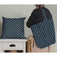 thumbnail image 5 of Soimoi Crepe Silk Fabric Check & Geometric Fabric Prints by Yard 42 Inch Wide, 5 of 5