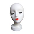 thumbnail image 1 of Yinanstore Hat Display Rack Female Head Mannequin Display Model Manikin for Headwear Jewelry Glasses Hats Making Styling B, 1 of 8