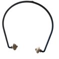 thumbnail image 1 of Pack of 12 - NORTH DECI  Banded Hearing Protector Reusable Corded Hearing Protection Earplugs Noise Reduction Rating (NRR) of 16 dB Noise Reduction Rating, 1 of 3