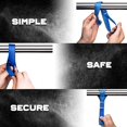 thumbnail image 3 of Heavy Duty Soft Loops –Pack Of 6 Tie Down Anchor Straps – Great For Motorcycle, Bike, Roof Rack, Etc., 3 of 5