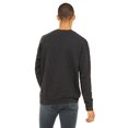 thumbnail image 2 of Bella Canvas Men`s Drop Shoulder Fleece, M, Dark Grey Heather, 2 of 3