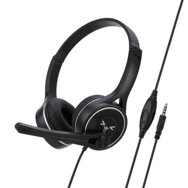 PENGXIANG SY-G30 Wired Headphone Comfortable Noise Reduction Over-Ear Computer Headphone with Microphone for Online Course