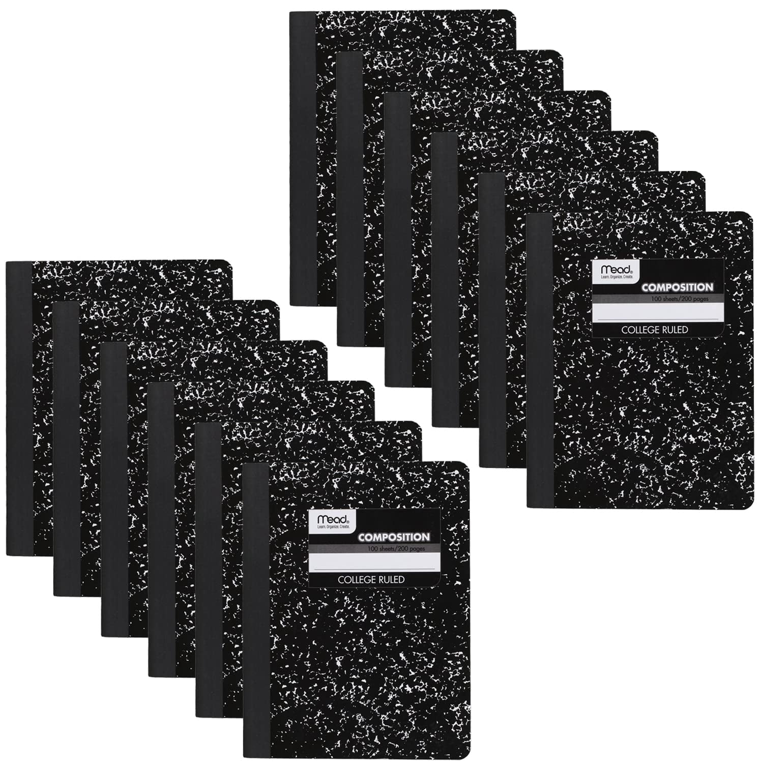 Mead Composition Notebook, 12 Pack, College Ruled