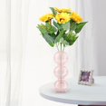 thumbnail image 1 of Vaidha Glass Flower Base Vase Glass Planter Airplant, 1 of 5