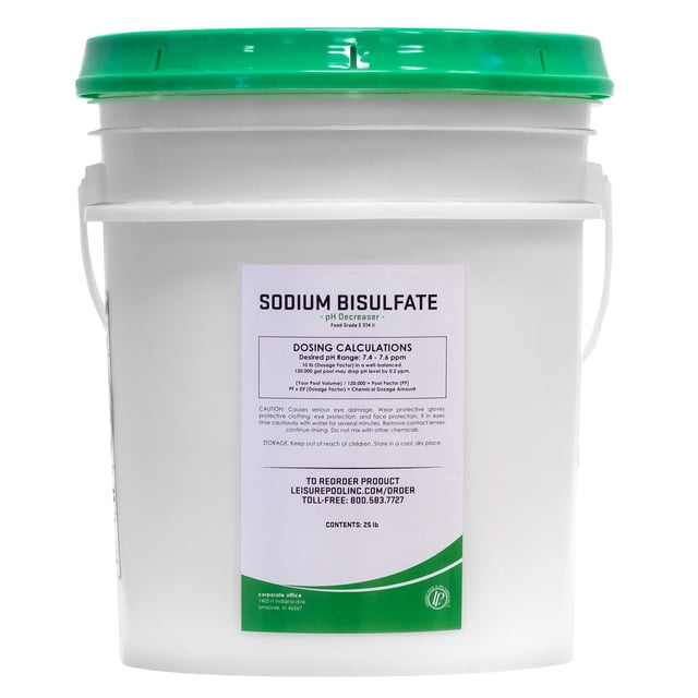 Leisure Pool Diminuteur de pH (Bisulfate de Sodium) - Seau de 25 lb