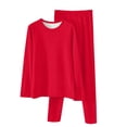 thumbnail image 1 of WAENQINLA Ensemble de sous-Vêtements Thermiques pour Homme Couche de Base Caleçons Longs Doux pour Ski Randonnée Camping Coupe Ajustée Col Ras du Cou Ensemble Haut et Bas, 1 of 3