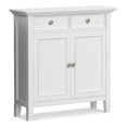 thumbnail image 1 of Amherst Armoire de Rangement Transitionnelle en Bois Massif de 36 Pouces de Large, Blanc, 1 of 9