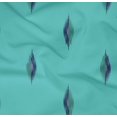 thumbnail image 4 of oneOone Organic Cotton Poplin Twill Fabric Abstract Ikat Printed Craft Fabric BTY 42 Inch Wide, 4 of 4
