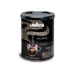 Lavazza - Caffe Espresso Tin - Medium Roast, Italiano Ground Coffee - 227g
