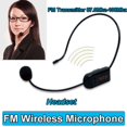 thumbnail image 4 of MesaSe FM Wireless Microphone Headset Megaphone Radio Mic for Loudspeaker Audio Equipment, 4 of 10