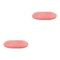 thumbnail image 1 of Thinsony Polyester Stylish Bathroom Carpet With Non-slip For Any Room Easy To Clean Bathroom Rugs Soft watermelon red 2Set, 1 of 6