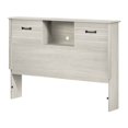 thumbnail image 2 of South Shore Ulysses Full Bookcase Headboard with Doors, in Winter Oak, 2 of 12