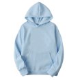 thumbnail image 1 of Timegard Womens Hoodies Long Sleeve Oversized Sweatshirts Pullover with Pockets Winter Fall Outfits Clothes, 1 of 8