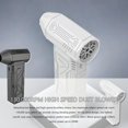 thumbnail image 3 of Electric Duster,130,000RPM Mini Jet Dry Blower,Cordless Super Jet Dry Blower, Held Powerful Hand T Fan,Handheld Portable J6F3, 3 of 8