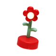 thumbnail image 1 of GROWTH TANK Creative Flower Table Lamp Night Light Portable Decorative Desk Lamp for Bedroom Red, 1 of 9