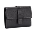 thumbnail image 4 of pitrice Leather Women Purse Rectangular Trifold for Zipper Hasp Stylish Card Holder Photo Folder Wallet Notecase Birthday Gift Black 5Set, 4 of 6