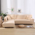 thumbnail image 4 of Sumhomie Stretch Washable Couch Slipcovers for Sectional Sofa L-shape Corner, 4 of 4