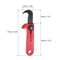 thumbnail image 2 of Unique Bargains Retractable Utility Knife, Box Cutter Letter Opener Pocket Knives, Red, 2 of 5