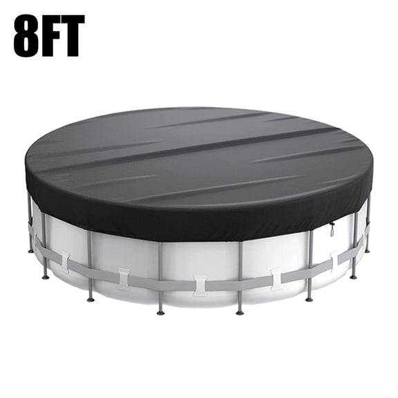 Feimier Couverture Ronde pour Piscine Offrant une protection de Piscine Imperméable, à l'Épreuve des Feuilles, Fournitures de Jardinage