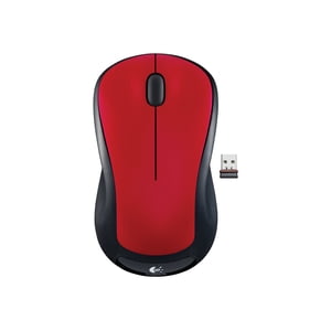 Logitech Wireless Mouse M310, Hands Red