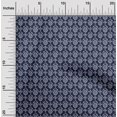 thumbnail image 1 of oneOone Cotton Flex Fabric Floral Block Printed Fabric 1 Yard 40 Inch Wide, 1 of 4