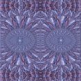 thumbnail image 1 of Ahgly Company Tapis d'Intérieur Lavable en Machine Carré Violet Transitionnel, 7 Pieds Carré, 1 of 7