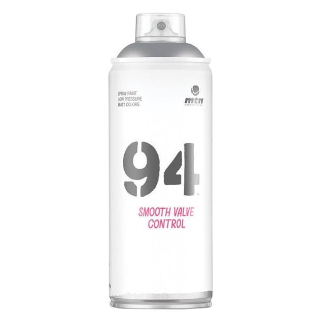Montana Colors 11 oz 94 Matte Spray Paint, London Grey - 6 per Pack