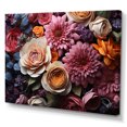 thumbnail image 2 of Designart Décoration Murale d'Art de Roses, art Mural de Roses, Rhapsodie de Roses, Toile Moderne Rose d'Art Mural, 44x34 Pouces, 2 of 5
