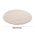 thumbnail image 4 of Sentmoon Kitchen Rugs Non Slip Washable Rugs for Living Room Round Carpet Sofa Round Cushion Floor Cushion Living Room Coffee Table Carpet Facecloth Floor Cushion for Garage, Patio, RV, Camping, 4 of 7
