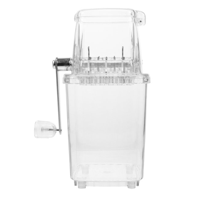 Portable Hand Crank Ice Crusher Chopper Manual Ice Grinder Home Kitchen Tool