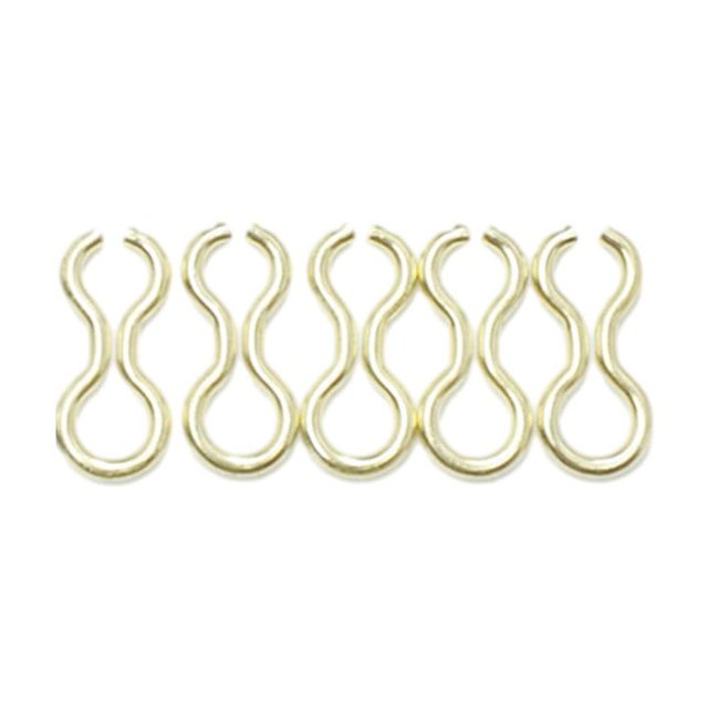 Heavy Duty Fishing Sinkers Jigs Lure Wire Eyelets Splay Rings 100pcs/set