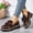 Coffee, variant on YOUYEDIAN Womens Orthopedic Shoes Arch Support Non Slip Slip on Work Shoes Wide Width Mesh Stretch Business Casual Shoes Soft 2026 Orthopedic Shoes (Orange)