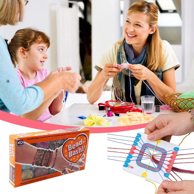 Friendship Bracelet Making Kit Toys, Ages 7 8 9 10 11 12 Year Old Girls Gifts Ideas, Birthday Present for Teen Girl, Arts and Crafts For Kids - Christmas Or Birthday Gift Clearance