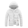 thumbnail image 2 of Men's Winter Quilted Jacket with Stitching Design, Slim Fit Hooded Coat, Polyester Material for Warmth and Insulation, Suitable for Cold Weather Casual and Outdoor Activities, 2 of 9